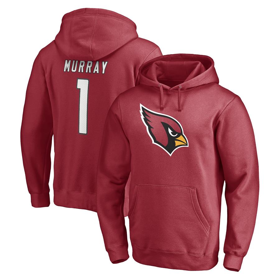 Kyler Murray Arizona Cardinals Fanatics Branded Player Icon Name & Number Pullover Hoodie - Cardinal