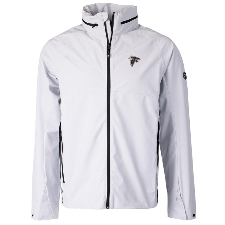 Atlanta Falcons Cutter & Buck Vapor Full-Zip Jacket - White