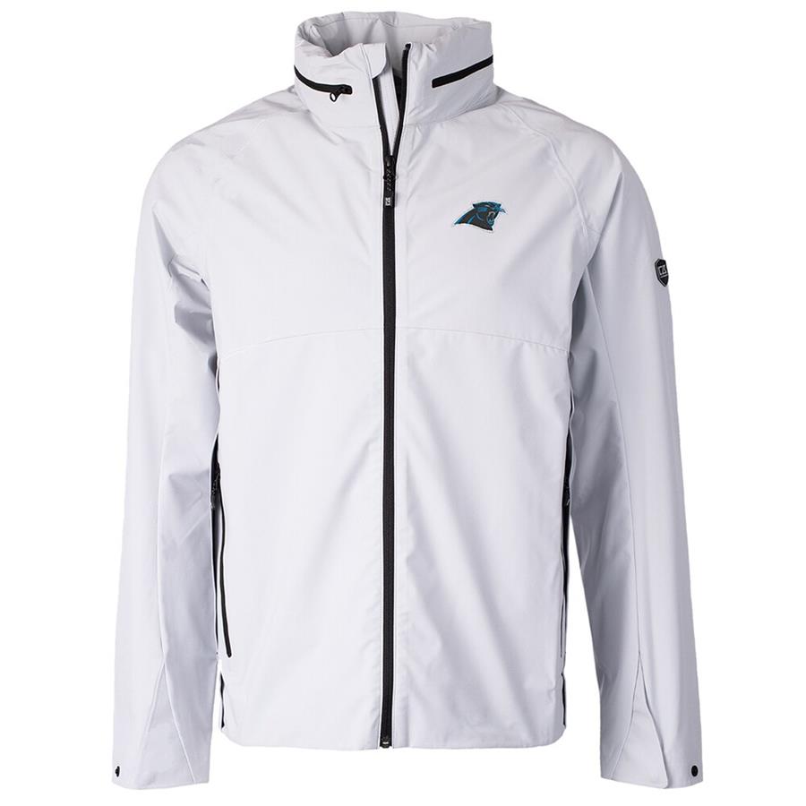 Carolina Panthers Cutter & Buck Vapor Full-Zip Jacket - White