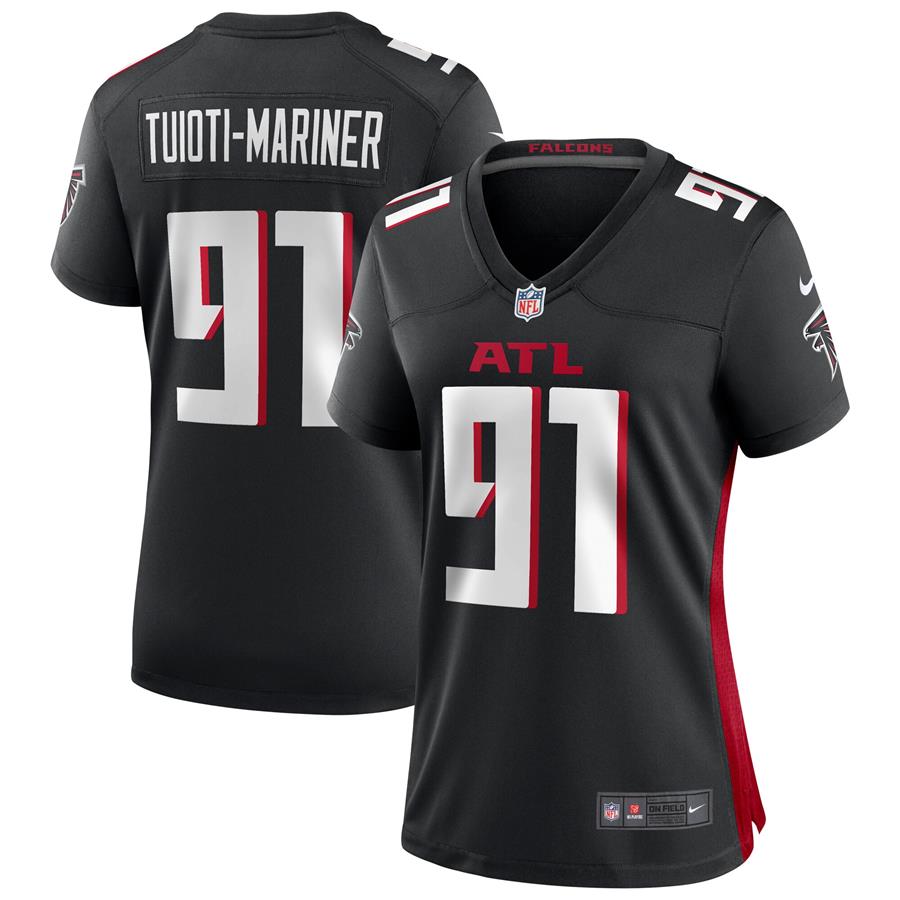 Jacob Tuioti-Mariner Atlanta Falcons Nike Women's Game Jersey - Black
