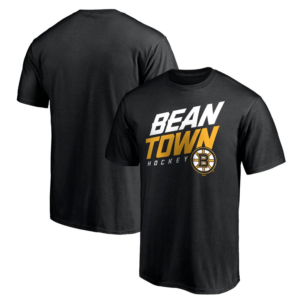 Boston Bruins Fanatics Branded Core Hometown T-Shirt - Black