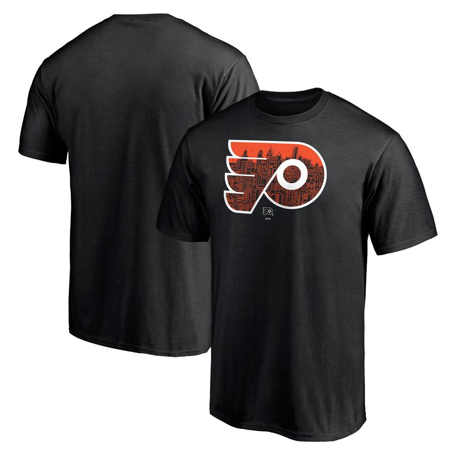 Philadelphia Flyers Fanatics Branded Core Hometown T-Shirt - Black