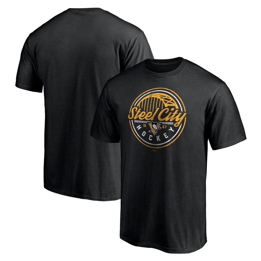 Футболка Pittsburgh Penguins Fanatics Branded Core Hometown (чёрный)