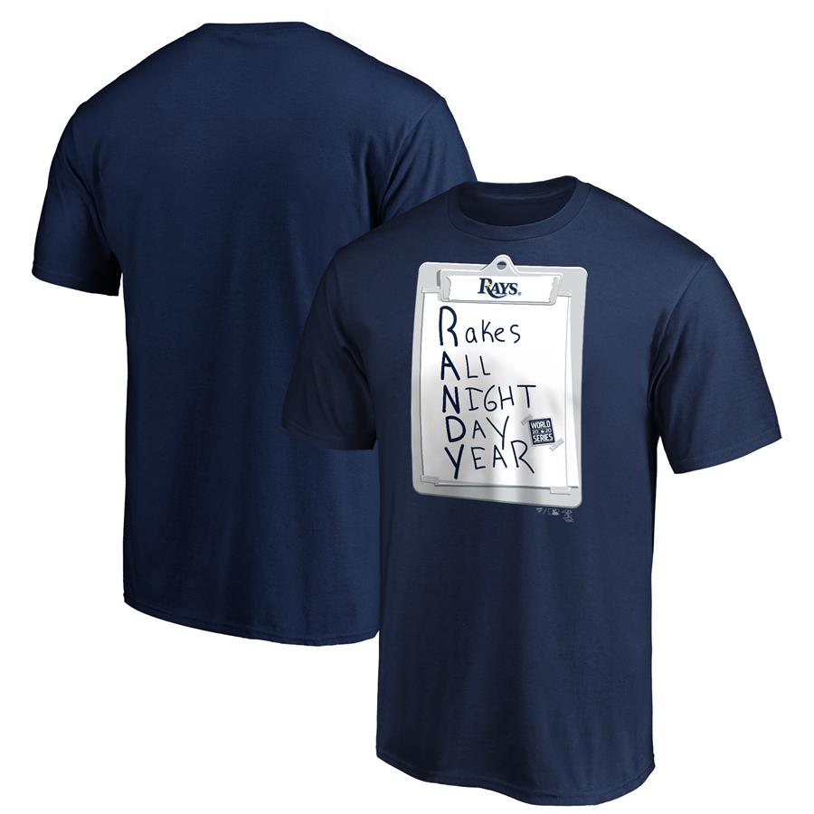 Randy Arozarena Tampa Bay Rays Fanatics Branded 2020 World Series Bound Randy T-Shirt - Navy