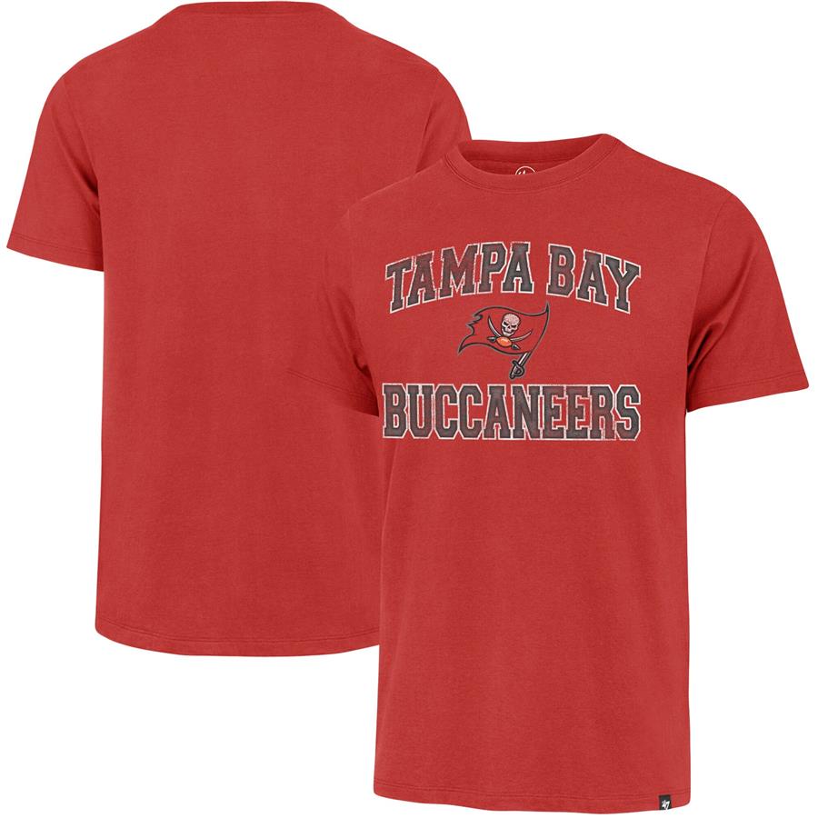 Tampa Bay Buccaneers '47 Union Arch T-Shirt - Red