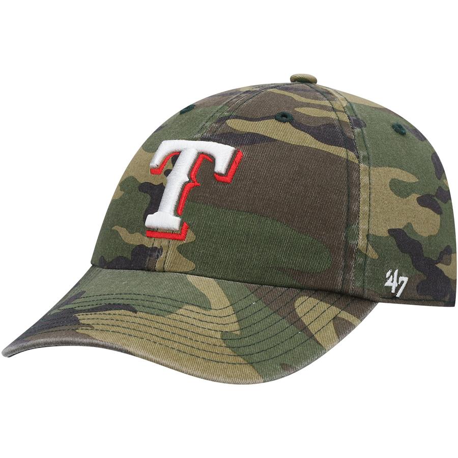 Texas Rangers '47 Team Clean Up Adjustable Hat - Camo