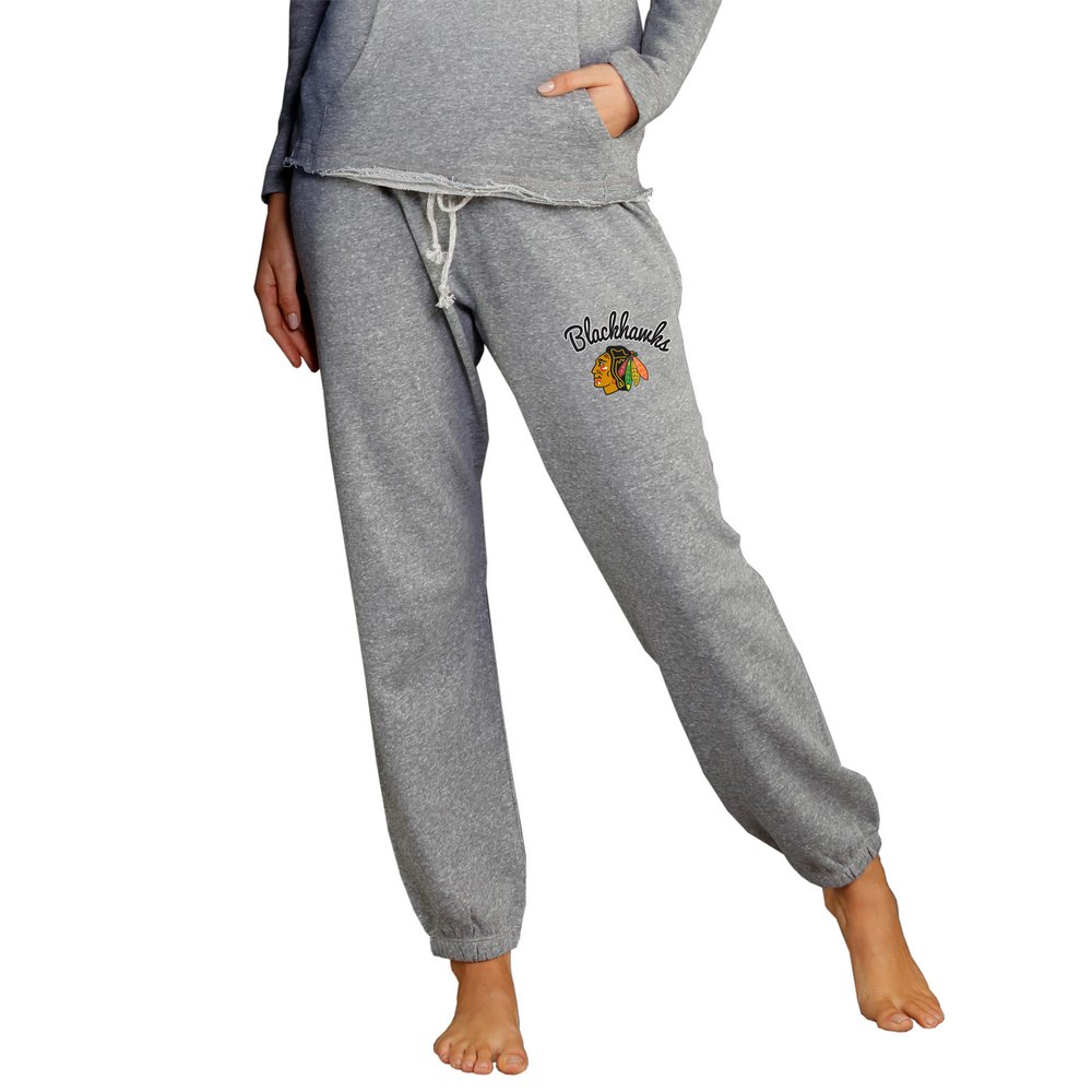 Chicago Blackhawks Concepts Sport Women's Mainstream Knit Jogger Pants - Gray