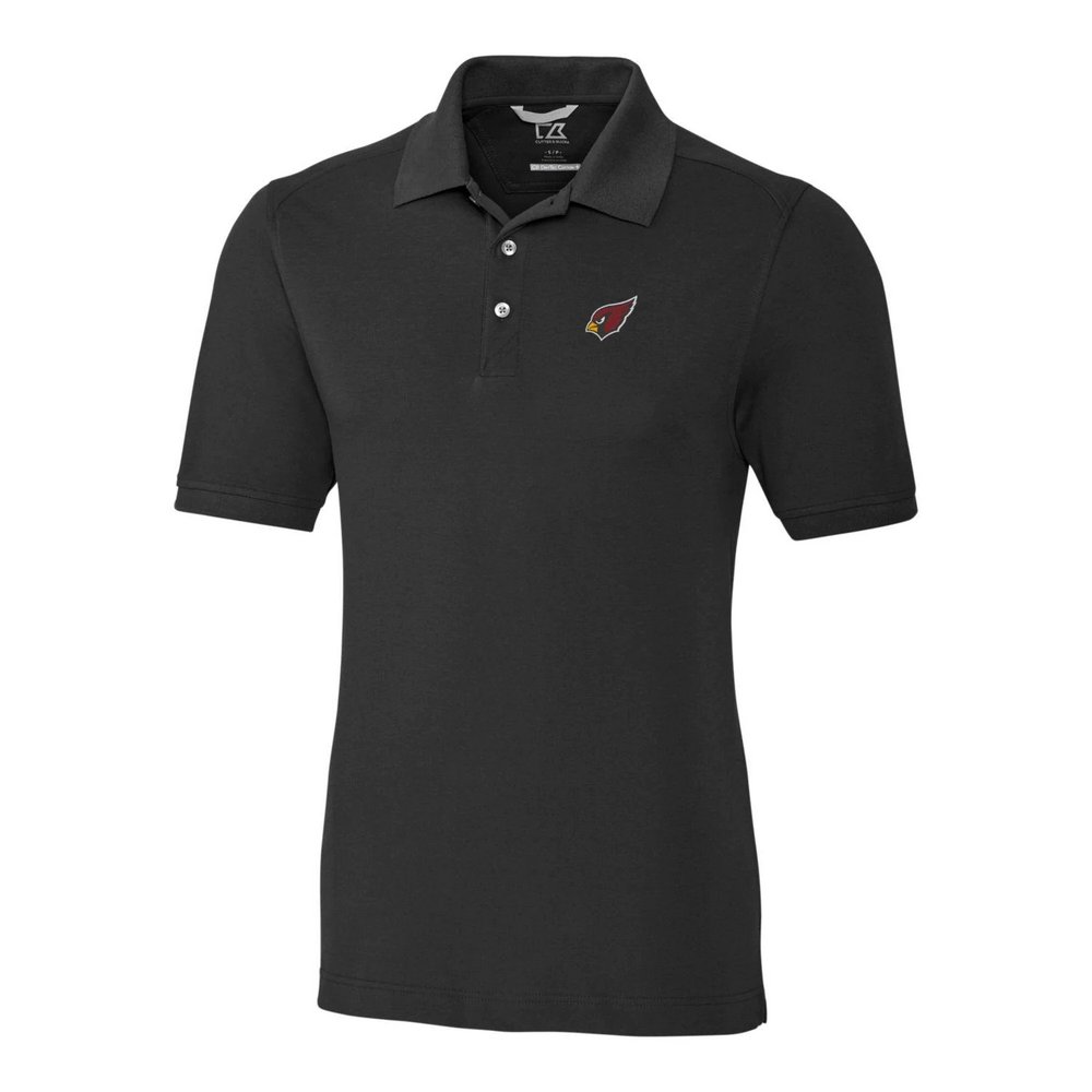 Arizona Cardinals Cutter & Buck Advantage Polo - Black
