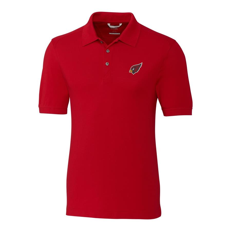 Arizona Cardinals Cutter & Buck Advantage Polo - Cardinal