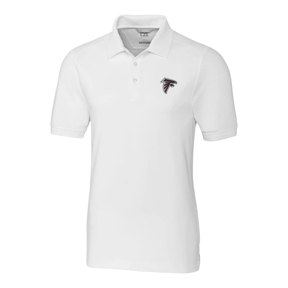 Atlanta Falcons Cutter & Buck Advantage Polo - White