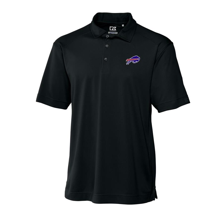 Buffalo Bills Cutter & Buck DryTec Genre Polo - Black