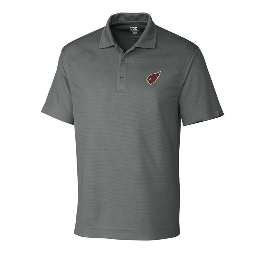 Arizona Cardinals Cutter & Buck DryTec Genre Polo - Gray