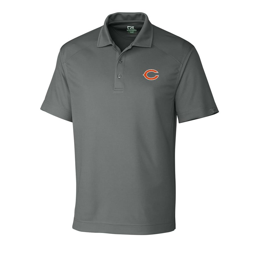 Chicago Bears Cutter & Buck DryTec Genre Polo - Gray