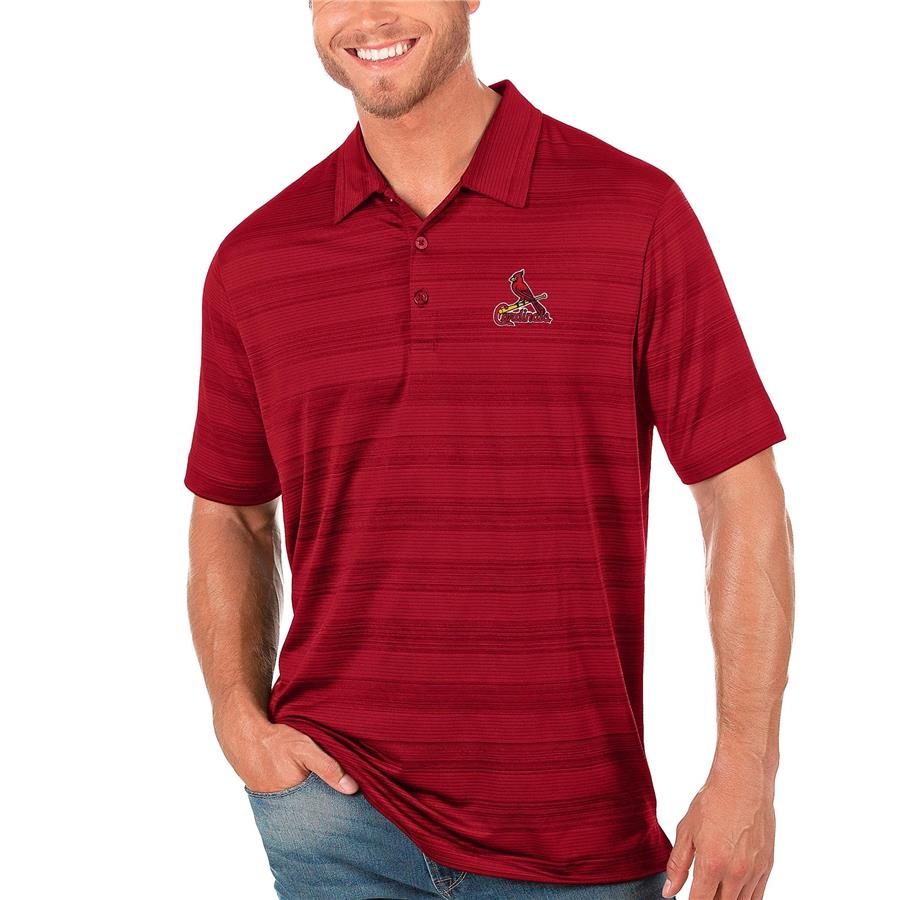 St. Louis Cardinals Antigua Compass Polo - Red