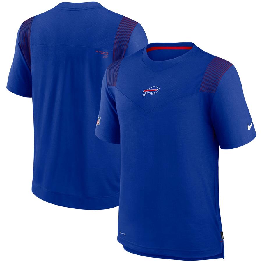 Buffalo Bills Nike Sideline Player UV Performance T-Shirt - Royal