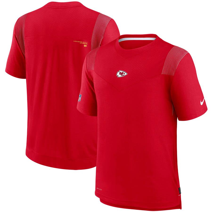 Kansas City Chiefs Nike Sideline Player UV Performance T-Shirt - Red