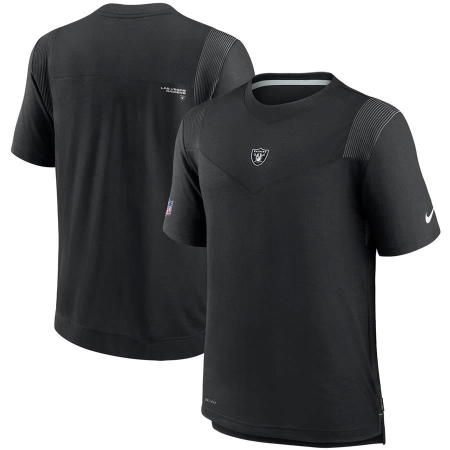 Las Vegas Raiders Nike Sideline Player UV Performance T-Shirt - Black