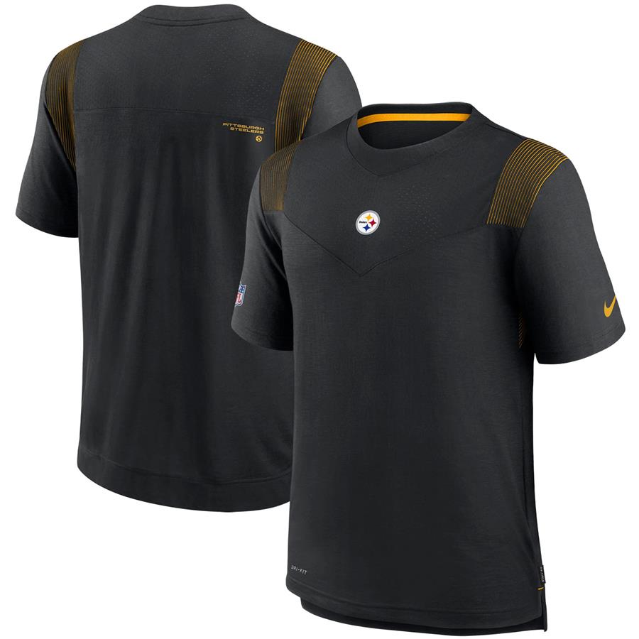 Pittsburgh Steelers Nike Sideline Player UV Performance T-Shirt - Black