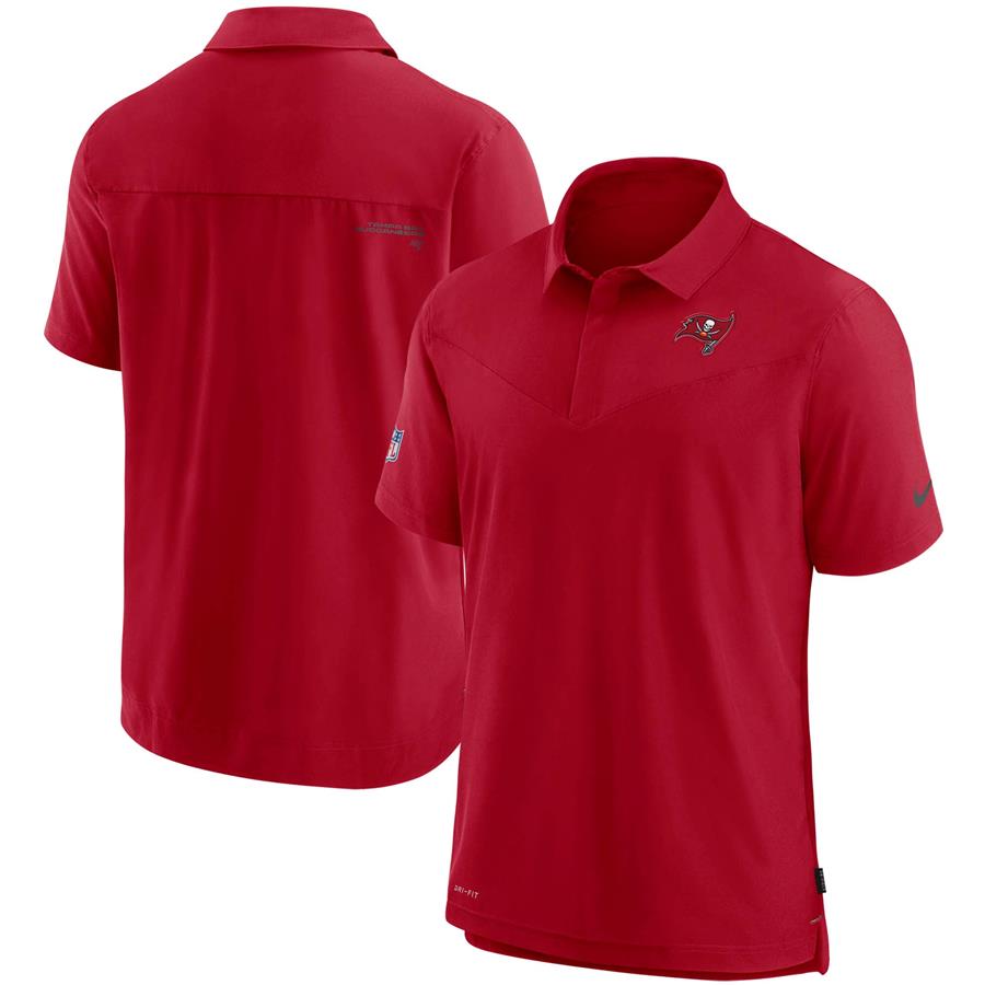 Tampa Bay Buccaneers Nike Sideline UV Performance Polo - Red