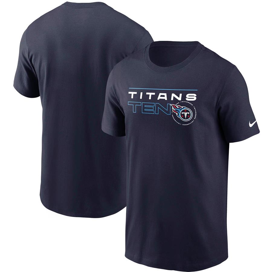 Tennessee Titans Nike Broadcast Essential T-Shirt - Navy