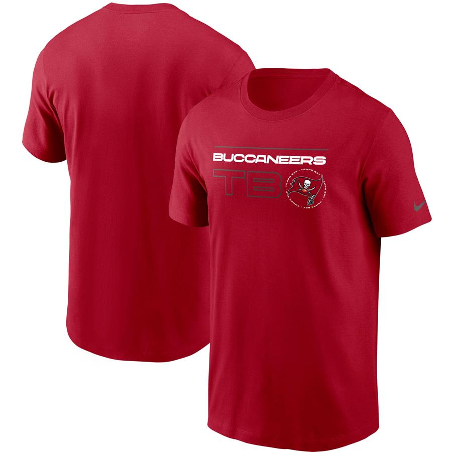Tampa Bay Buccaneers Nike Broadcast Essential T-Shirt - Red