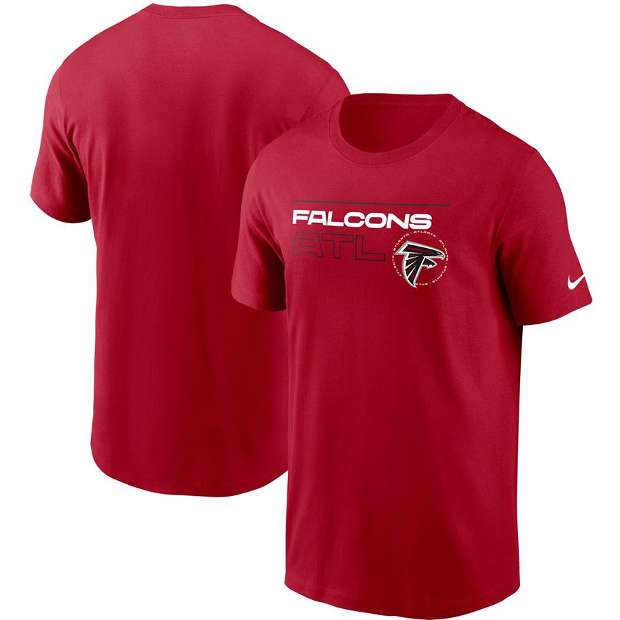 Atlanta Falcons Nike Broadcast Essential T-Shirt - Red