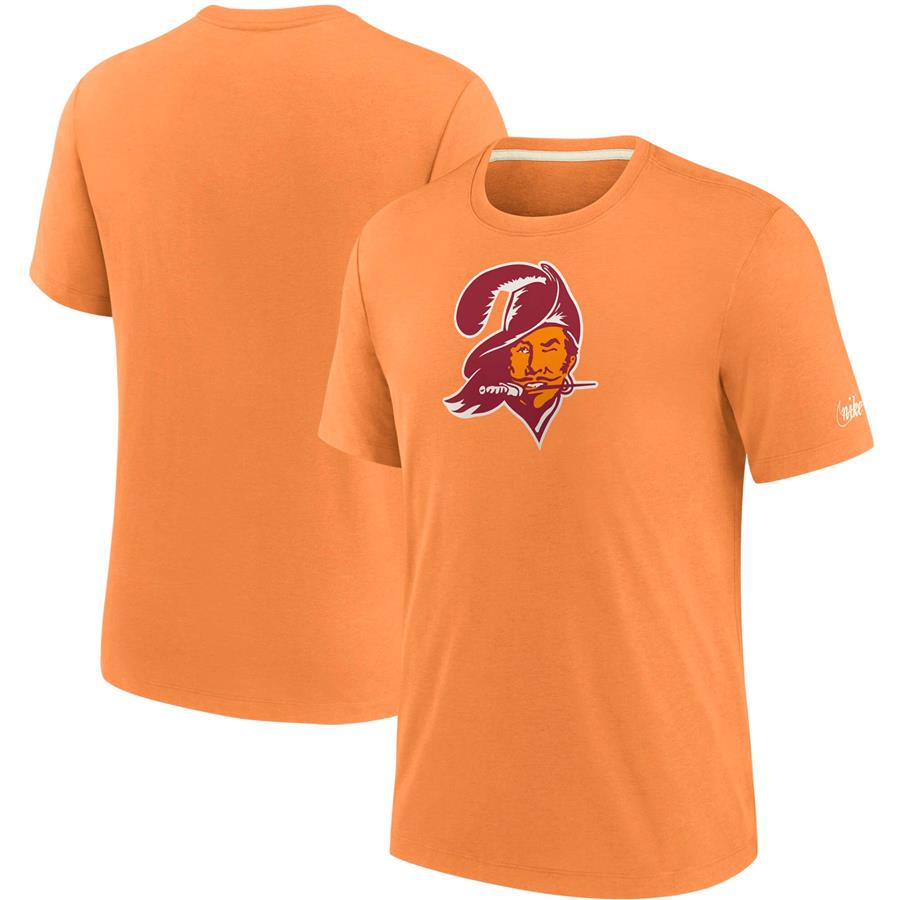 Tampa Bay Buccaneers Nike Historic Impact Tri-Blend T-Shirt - Orange