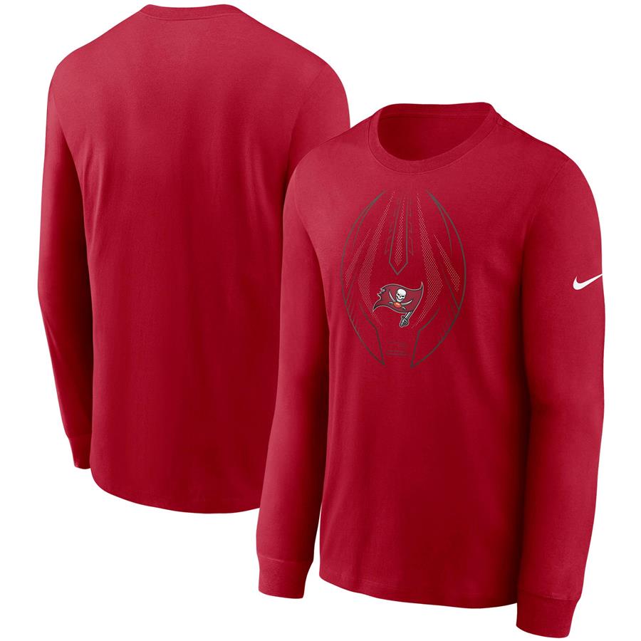 Tampa Bay Buccaneers Nike Legend Icon Performance Long Sleeve T-Shirt - Red