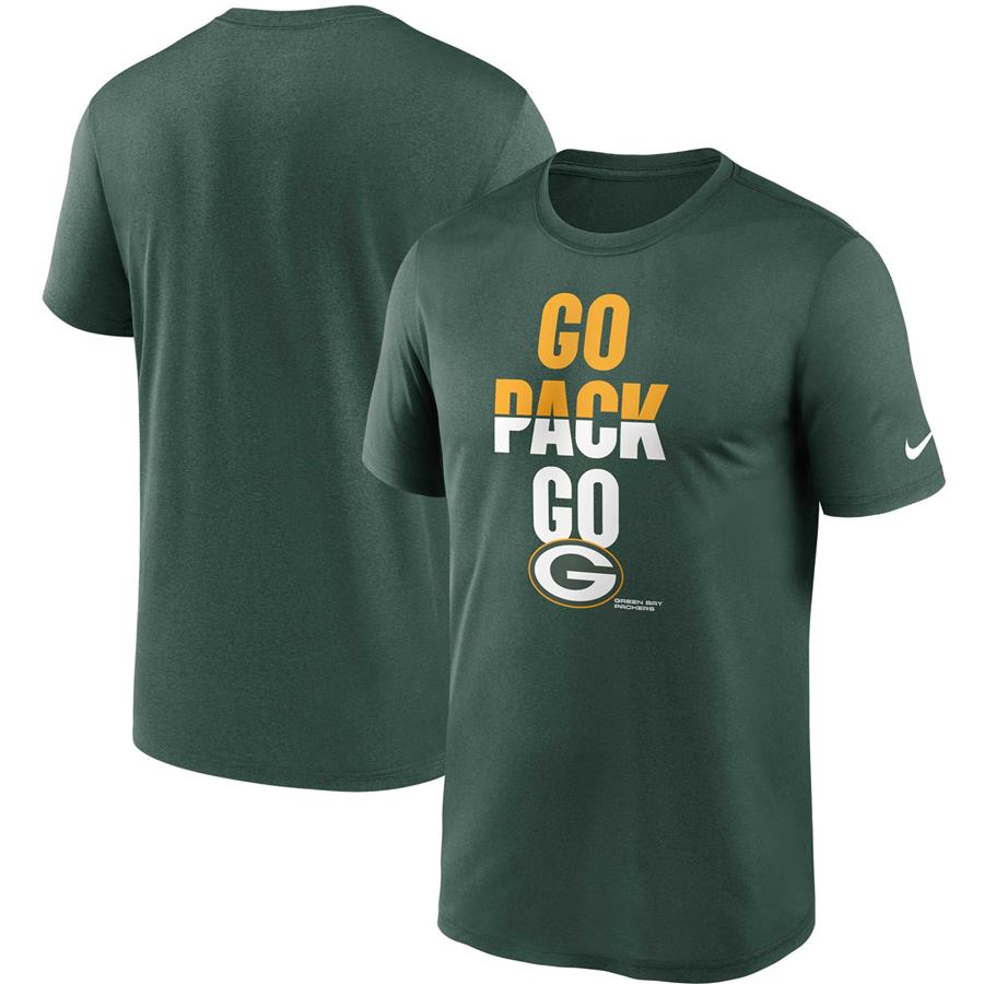 Green Bay Packers Nike Legend Local Phrase Performance T-Shirt - Green