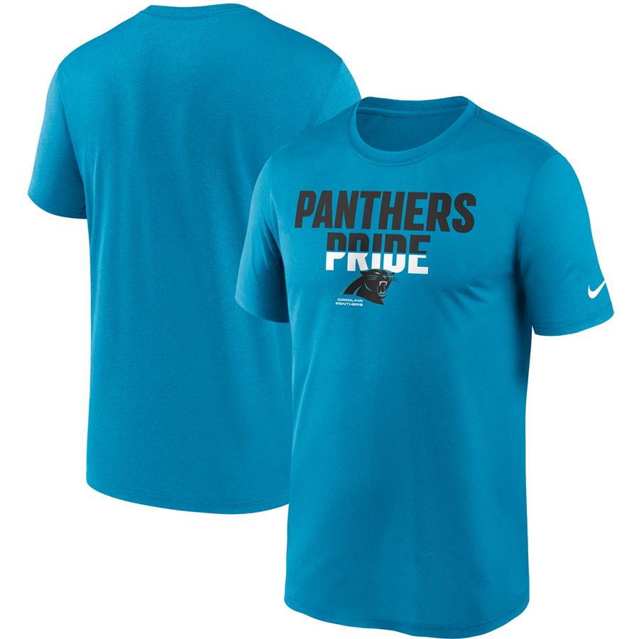 Carolina Panthers Nike Legend Local Phrase Performance T-Shirt - Blue