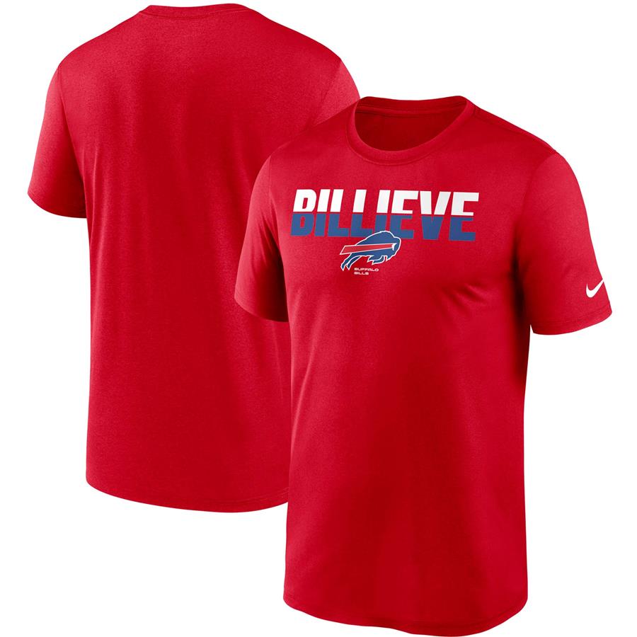 Buffalo Bills Nike Legend Local Phrase Performance T-Shirt - Red
