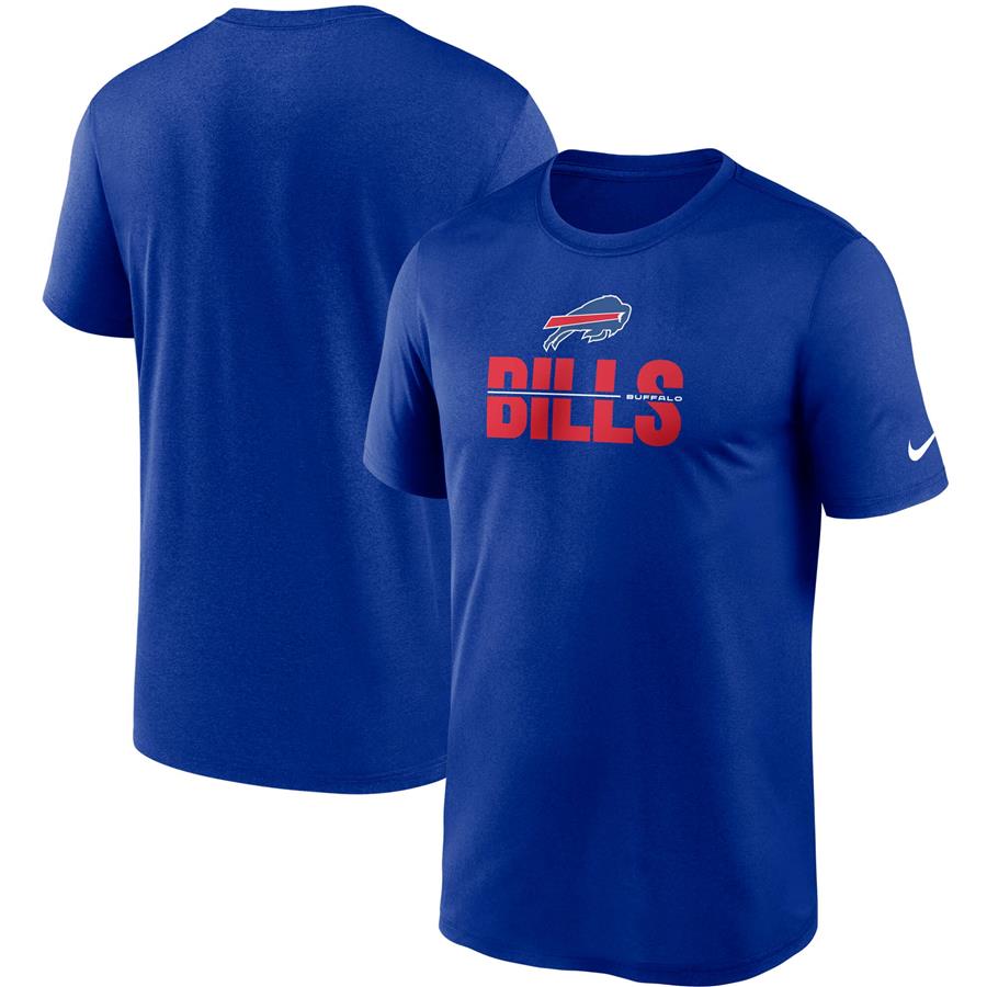 Buffalo Bills Nike Legend Microtype Performance T-Shirt - Royal