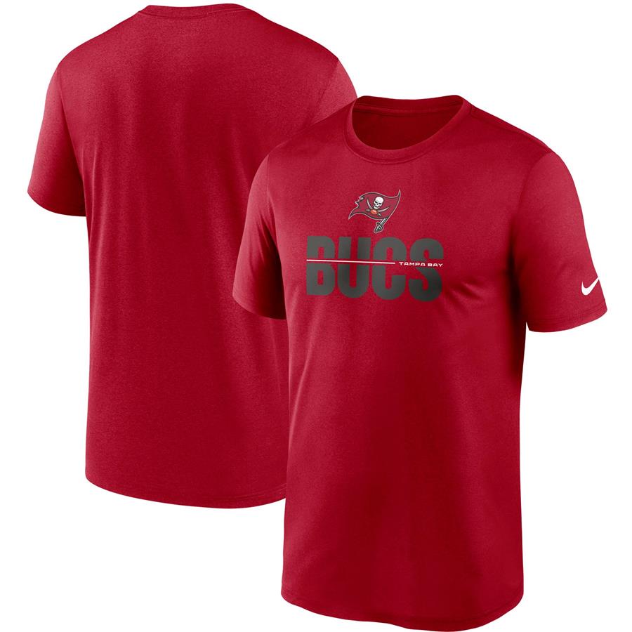 Tampa Bay Buccaneers Nike Legend Microtype Performance T-Shirt - Red