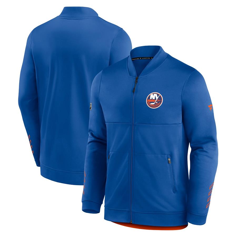 New York Islanders Fanatics Branded Locker Room Full-Zip Jacket - Royal