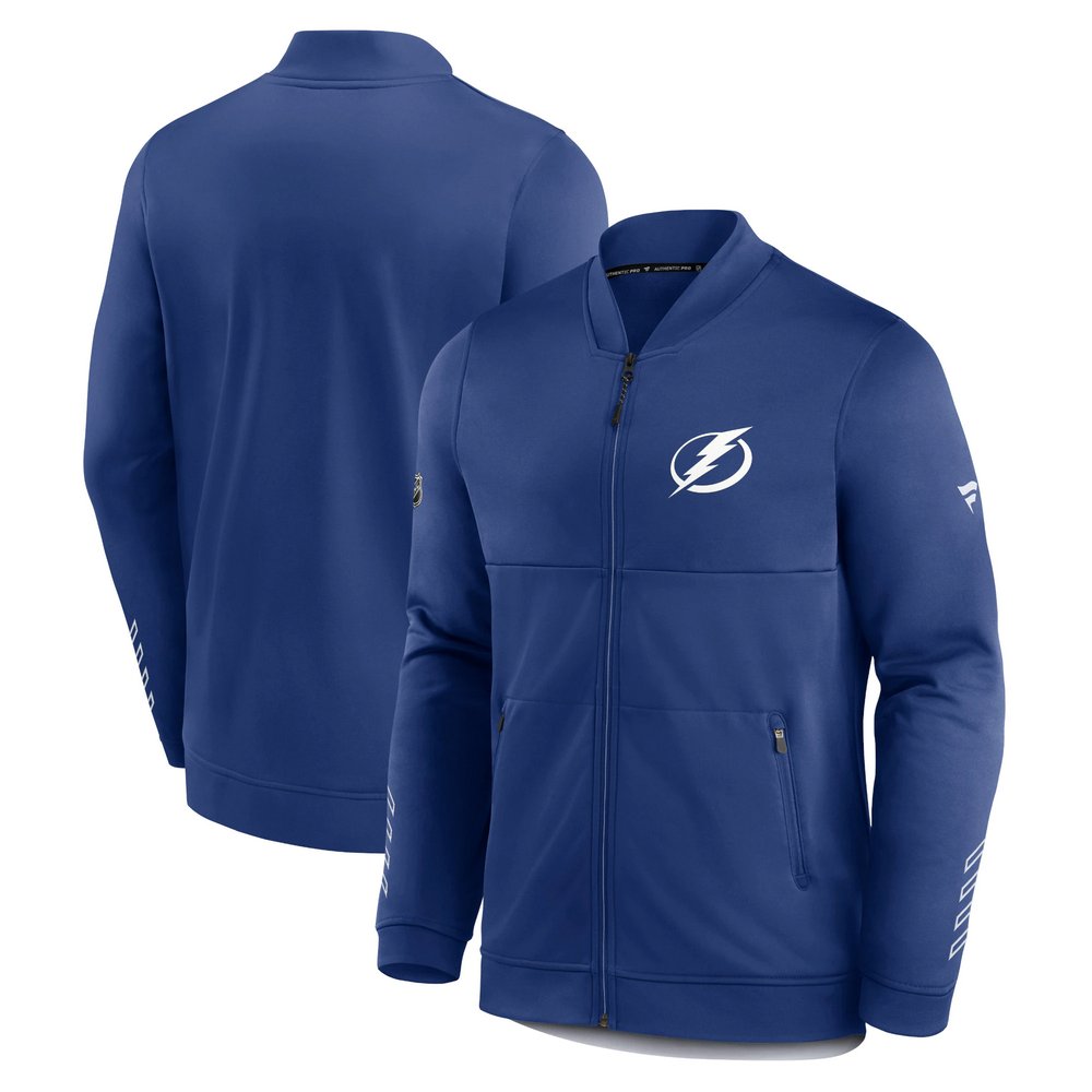 Tampa Bay Lightning Fanatics Branded Locker Room Full-Zip Jacket - Blue