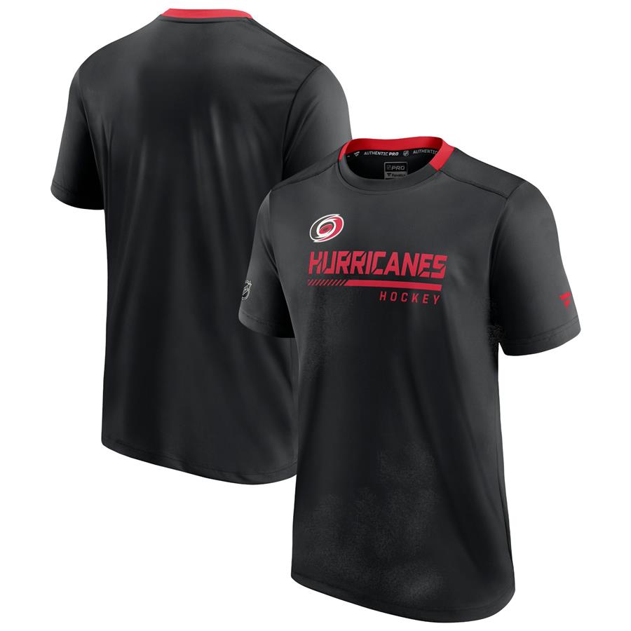 Carolina Hurricanes Fanatics Branded Authentic Pro Locker Room T-Shirt - Black