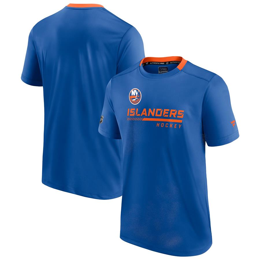 New York Islanders Fanatics Branded Authentic Pro Locker Room T-Shirt - Royal