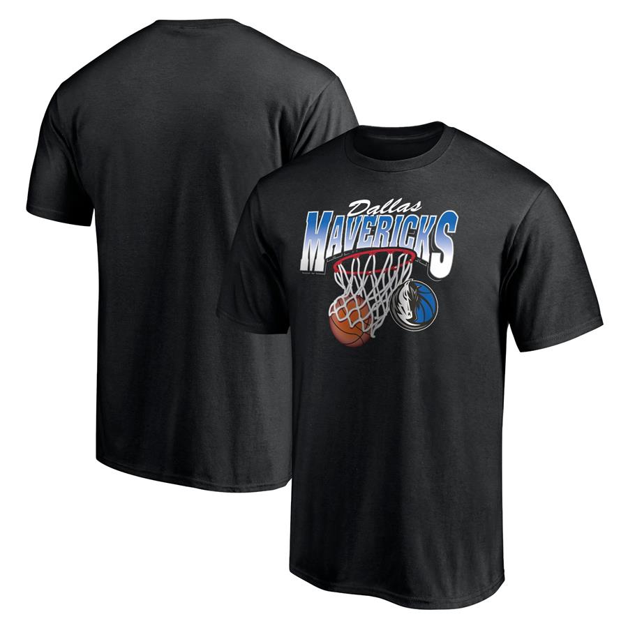 Dallas Mavericks Fanatics Branded Balanced Floor T-Shirt - Black