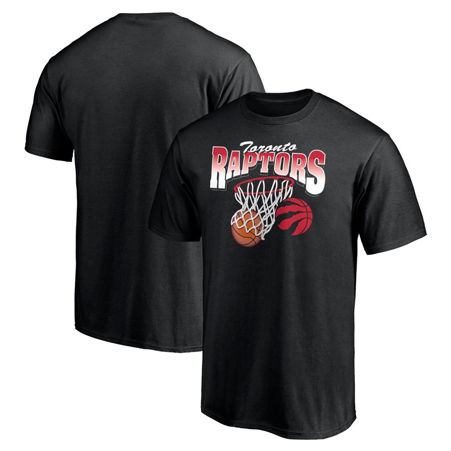 Toronto Raptors Fanatics Branded Balanced Floor T-Shirt - Black