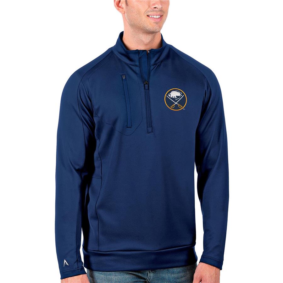 Buffalo Sabres Antigua Generation Quarter-Zip Pullover Jacket - Royal