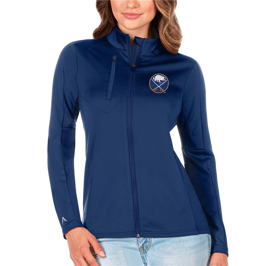 Buffalo Sabres Antigua Women's Generation Full-Zip Pullover Jacket - Royal