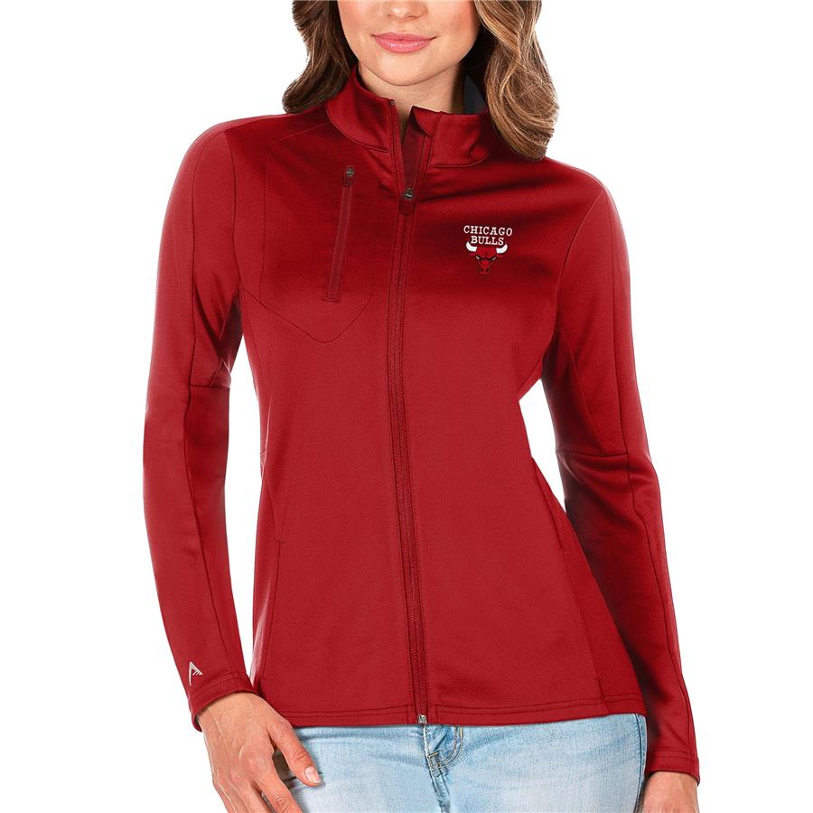 Chicago Bulls Antigua Women's Generation Full-Zip Jacket - Red