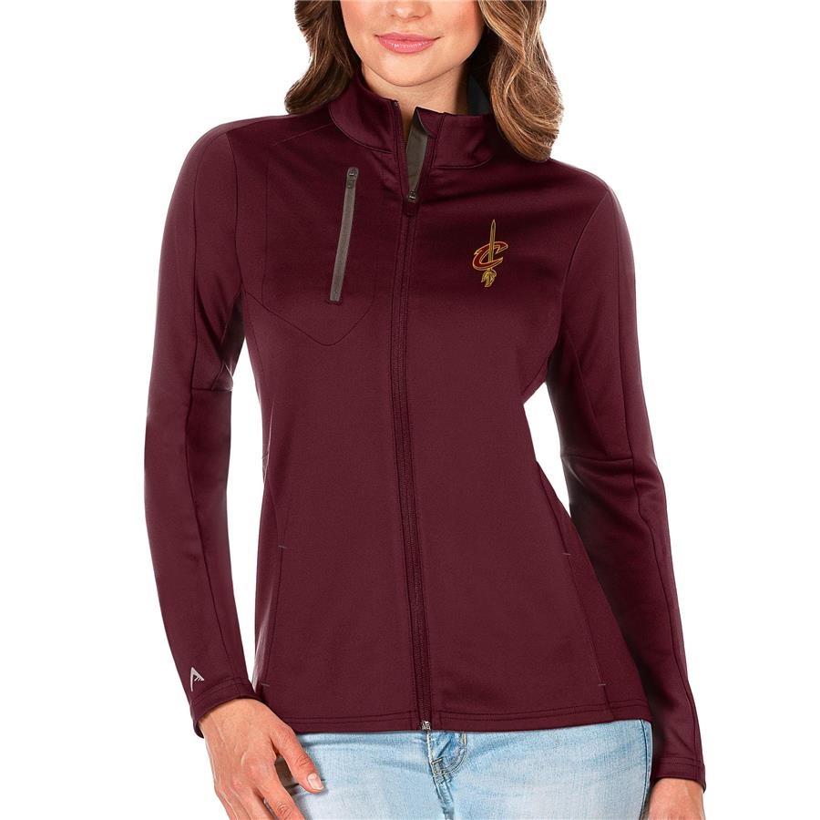 Cleveland Cavaliers Antigua Women's Generation Full-Zip Jacket - Wine