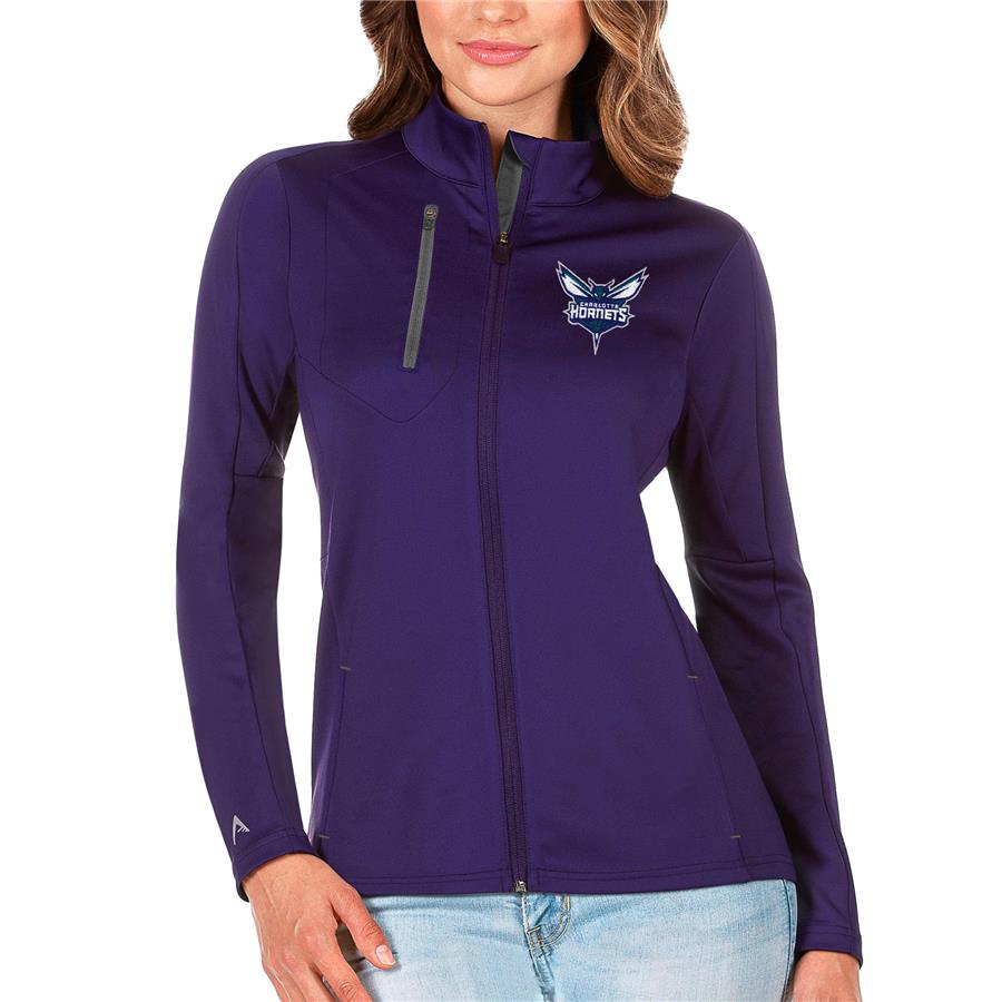 Charlotte Hornets Antigua Women's Generation Full-Zip Jacket - Purple