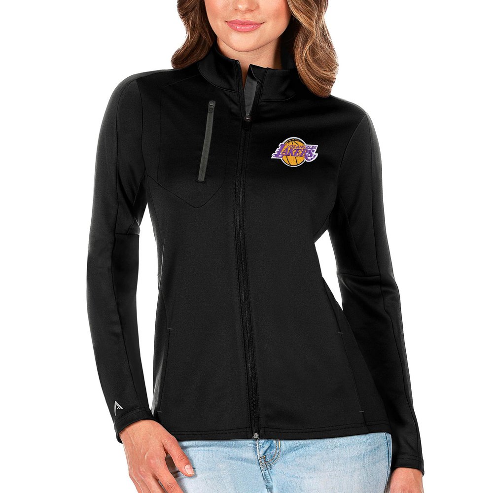 Los Angeles Lakers Antigua Women's Generation Full-Zip Jacket - Black