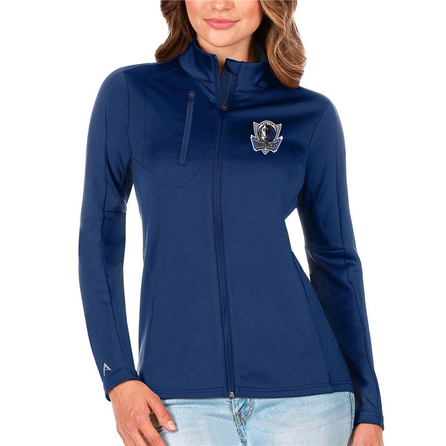 Dallas Mavericks Antigua Women's Generation Full-Zip Jacket - Blue