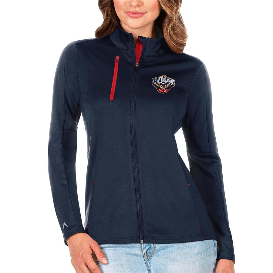 New Orleans Pelicans Antigua Women's Generation Full-Zip Jacket - Navy