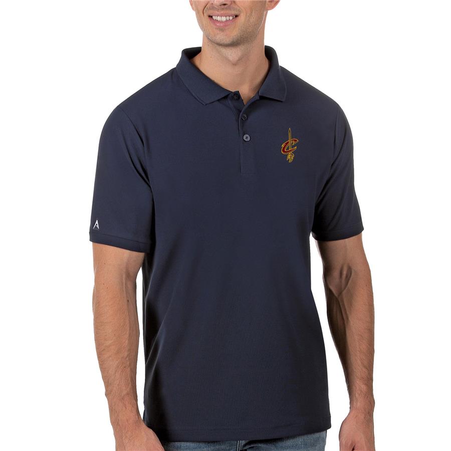 Cleveland Cavaliers Antigua Legacy Pique Polo - Navy
