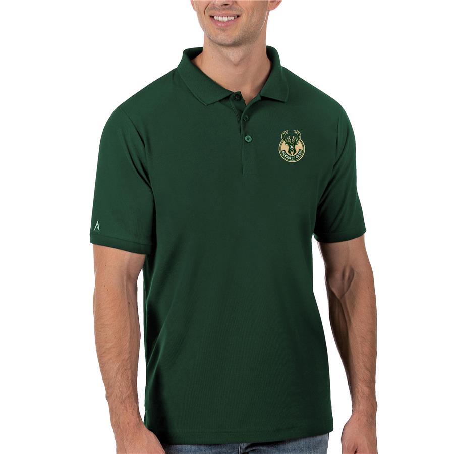 Milwaukee Bucks Antigua Legacy Pique Polo - Green