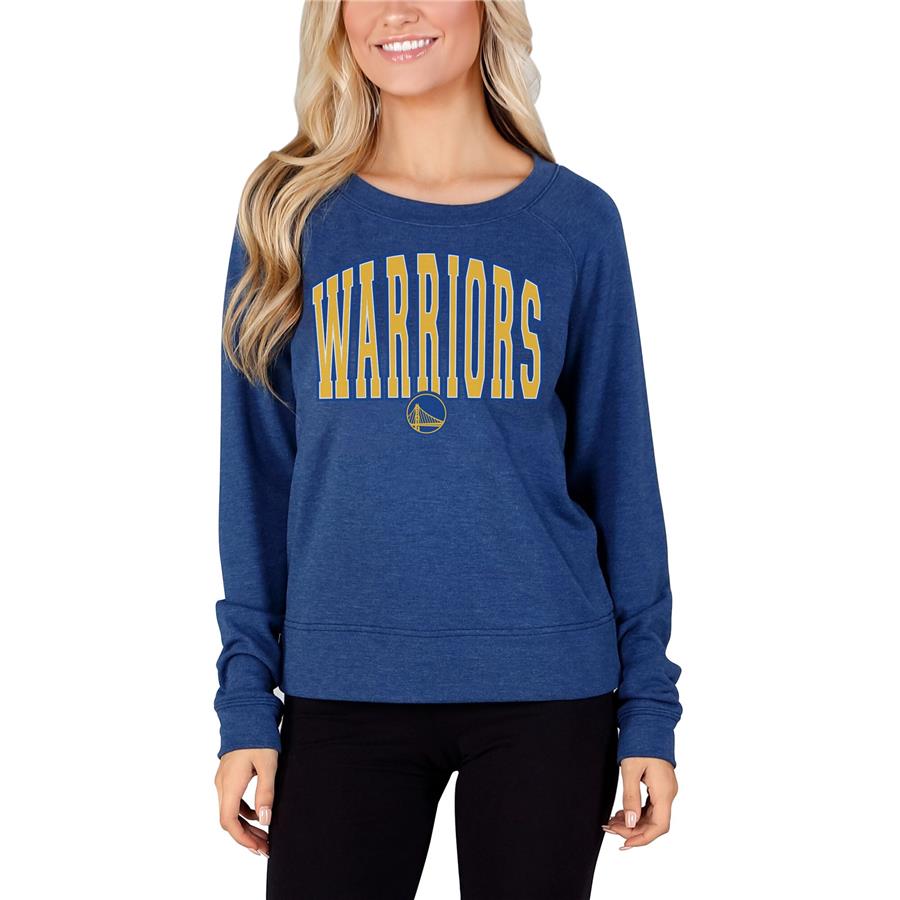 Женский лонгслив Golden State Warriors Concepts Sport Mainstream Terry (синий)